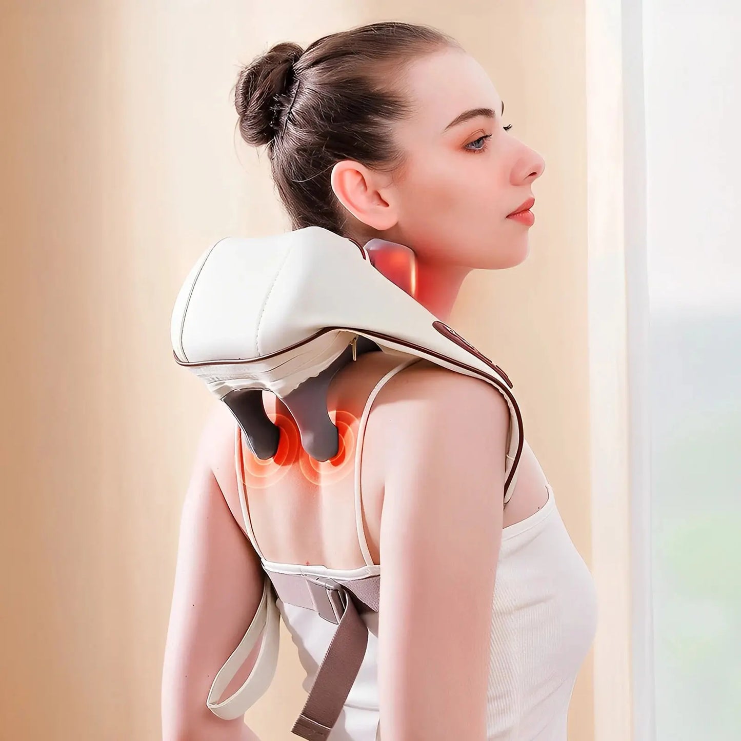 Neck   Massager white - Baadoo