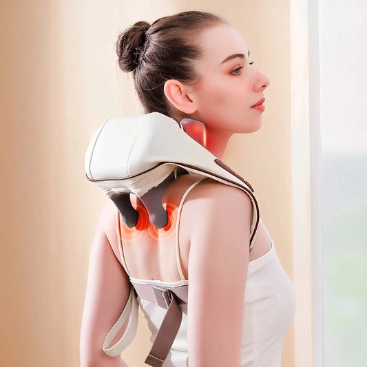 Neck   Massager white - Baadoo
